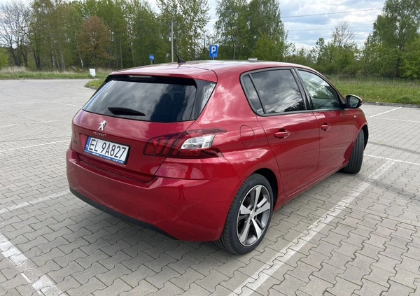 Peugeot 308 cena 41900 przebieg: 105000, rok produkcji 2017 z Bystrzyca Kłodzka małe 254